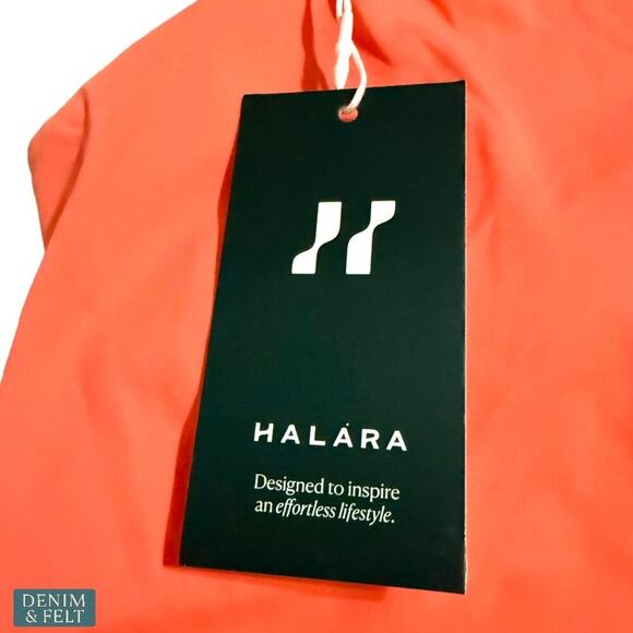 Halara SoftlyZero™ Plush Double Straps Active Dress Coral Pink Size Small NWT - Picture 14 of 15